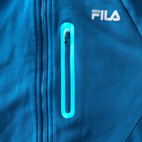 Fila Sport Full Zip Polyester Hoodie - Picture 6 of 11
